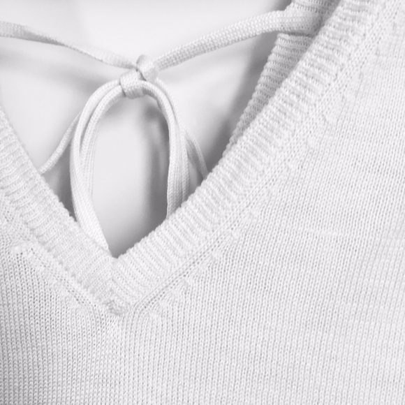 Diane von Furstenberg V Neck Silk Blend Top - Picture 6 of 7